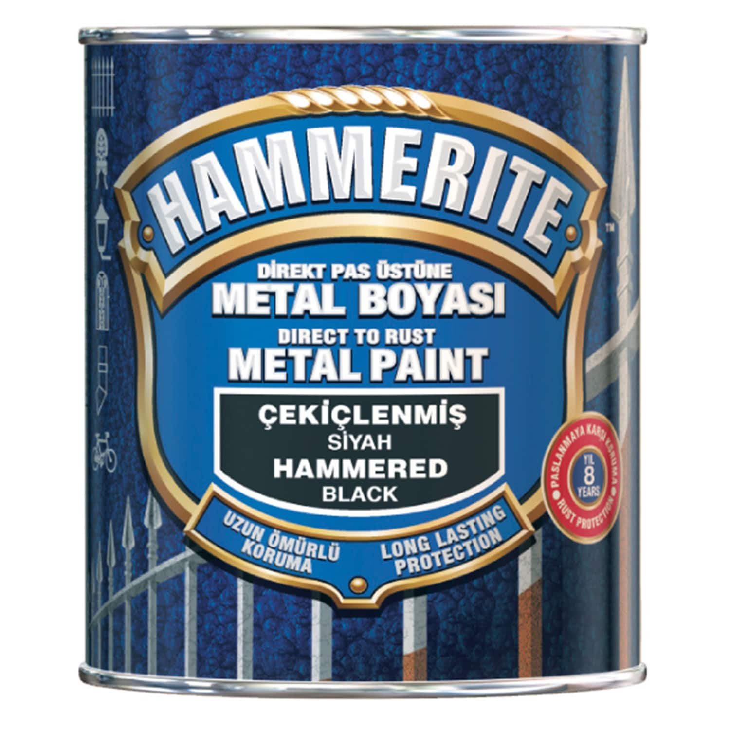Hammerite Çekiçlenmiş Metal Boyası