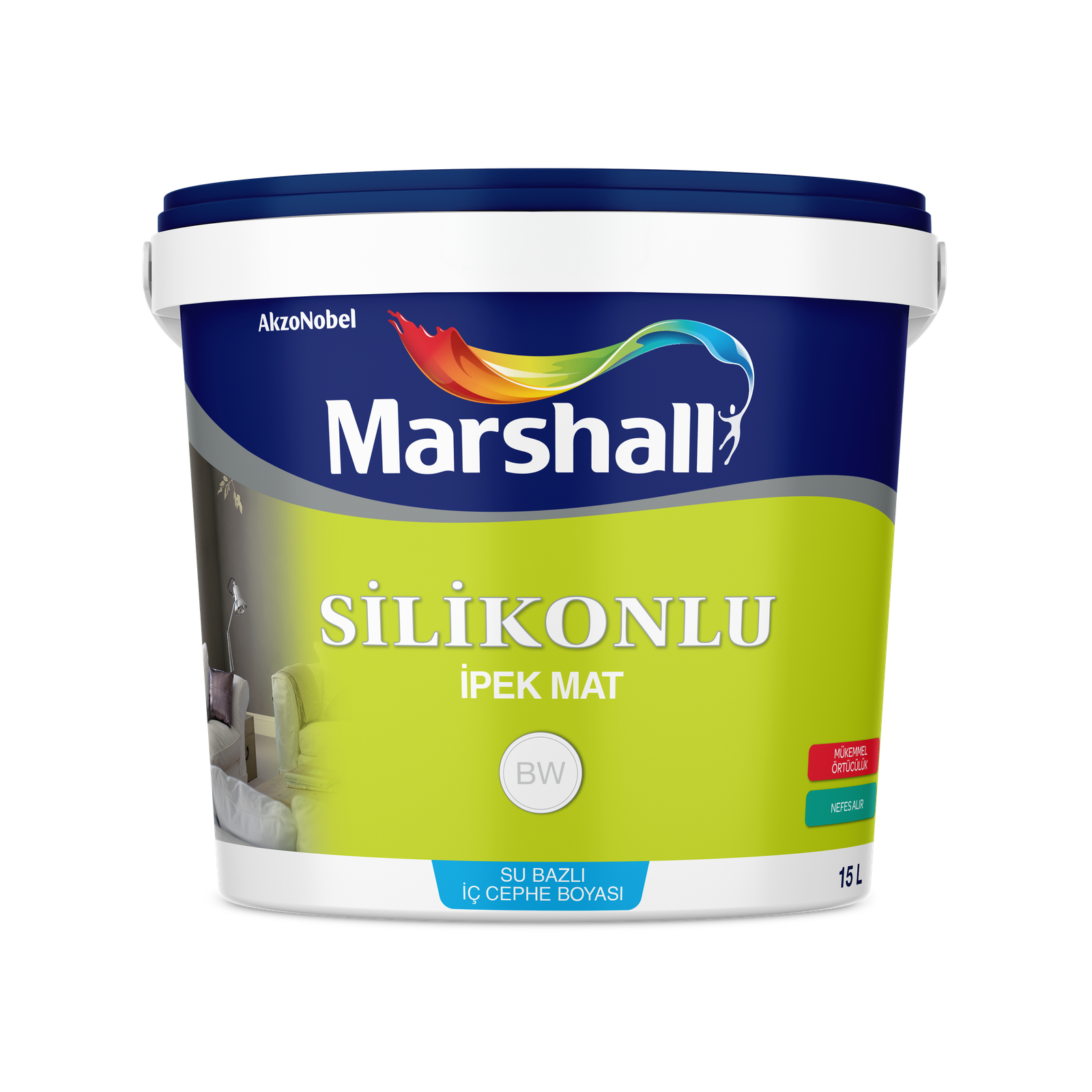 Silikonlu İpek Mat